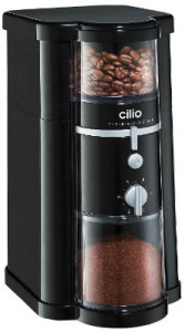 cilio kaffeemühle mit kegelmahlwerk